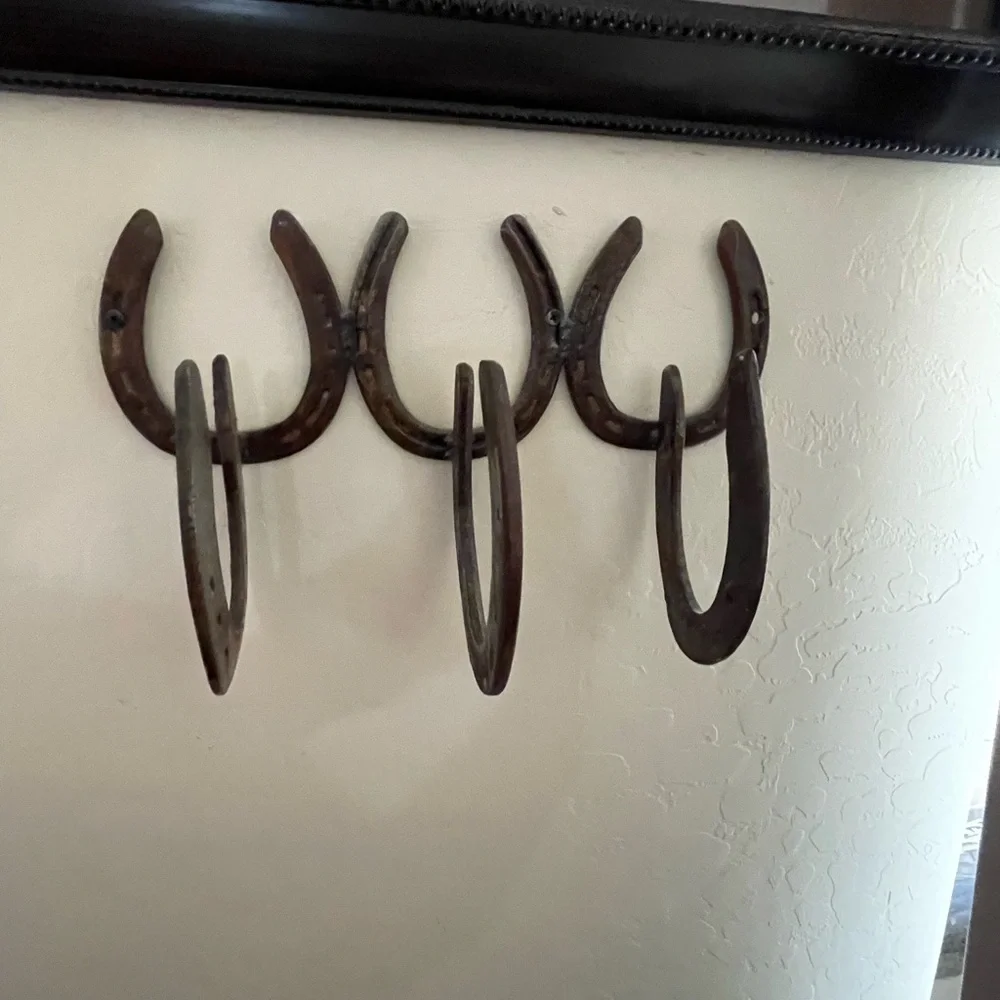 Rustic Horseshoe Wall Hook